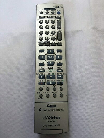 ����š� �ӥ����� DVD�쥳��������⥳�� RM-SDR020J
