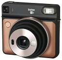 【中古】 富士フイルム(FUJIFILM) チェキ SQUARE SQ6 ブラッシュゴールド INS SQ 6 BLUSH GOLD(2)