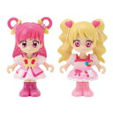 【中古】 プリコーデドール キュアドリーム&キュアピーチ