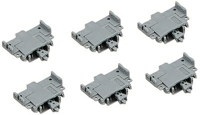 【中古】 トミーテック(TOMYTEC)TOMIX Nゲージ 密連形 TNカプラー 6個 SP グレー 0337 鉄道模型用品
