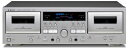 【中古】 TEAC ダブルカセットデッキ W-1200(S)