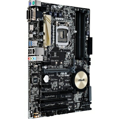 【中古】 ASUSTeK Intel H170搭載 マザーボード LGA1151対応 H170-PRO 【ATX】