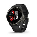 【中古】 GARMIN(ガーミン) Venu 2 Plus Black/Slate AMOLEDディスプレイ搭載 スマートウォッチ 音声アシスタント【日本正規品...