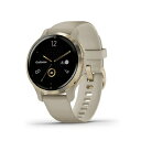 【中古】 ガーミン(GARMIN) スマートウォッチ GPS Venu 2S Light Sand/Light Gold【日本正規品】 010-02429-61...