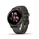 【中古】 GARMIN(ガーミン) スマートウォッチ GPS Venu 2S Graphite/Slate 【日本正規品】 010-02429-60 小 ブラッ...