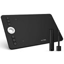 【中古】 XPPen ペンタブ 板タブ Decoシリーズ 10インチ エクスプレスキー6個 消しゴム機能搭載 テレワーク Deco 02