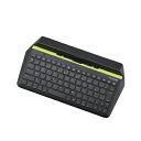 【中古】 エレコム ワイヤレスキーボード Bluetooth iOS(iPad iPad mini用) パンタグラフ ブラック TK-FBP067IBK