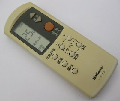 Panasonic - 【中古】 パナソニック ナショナル エアコンリモコン A75C660