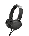 【中古】 ソニー ヘッドホン 重低音モデル MDR-XB550AP : 折りたたみ式 リモコン・マイク付き ブラック MDR-XB550AP B