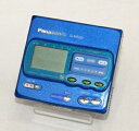 【中古】 Panasonic パナソニック SJ-MR200-A ブルー ポータブルMDレコーダー MDLP非対応 (MD録音再生兼用機/録再/MDウォークマン...