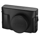 【中古】 富士フイルム LC-X100V レザーケース - ブラック