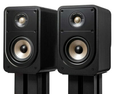【中古】 ポークオーディオ POLK AUDIO SIGNATURE ELITE ES15 コンパクトブックシェルフスピーカー ブラック ES15BLK（2台1組）