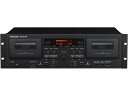 【中古】 TASCAM 202MKVII ダブルカセットデッキ