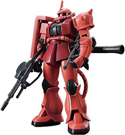 【中古】 HGUC 機動戦士ガンダム シャア専用ザクII 1/144スケール 色分け済みプラモデル