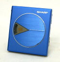 【中古】 SHARP シャープ MD-ST521-A フレンチブルー ポータブルMDプレーヤー MDLP非対応 (MD再生専用機)