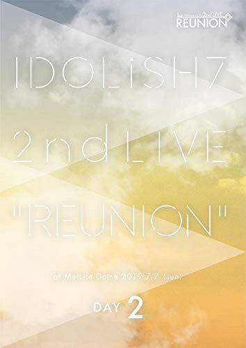 【商品名】アイドリッシュセブン 2nd LIVE「REUNION」DVD DAY 2（中古品）中古品の特性上【破れ、パッケージの欠け,割れ、レンタル落ち、メモ書き】等がある場合がございます。また、商品名に【付属、特典、○○付き、ダウンロードコード】等の記載があっても中古品の場合は基本的にこれらは付属致しません。当店の中古品につきましては商品チェックの上、動作に問題がないものを取り扱っております。ご安心いただきました上でご購入ください。保証等の記載がある場合がございますが、中古品となりますためメーカー保証の対象外となります。あらかじめご承知おきください。【ご注文〜発送完了までの流れ】ご注文は24時間365日受け付けております。ご注文後いただきました後に当店から注文確認メールが送信されます。発送までの期間といたしましては、ご決済完了後より2〜5営業日となります。発送完了後に発送通知番号記載のメールが送付されます。【ご注意事項】当店はお客様都合によるご注文・ご決済後のキャンセル・返品はお受けしておりません。ご承知おきのうえご注文をお願いいたします。当店は一部商品を他モール等と併売させていただいております。完売の際はご連絡させていただきます。予めご承知おきのほどお願いいたします。掲載されております画像はイメージとなります。実際の商品とは色味等異なる場合がございますため、予めご承知おきください。
