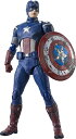 【中古】 S.H.フィギュアーツ アベンジャーズ キャプテン・アメリカ-《AVENGERS ASSEMBLE》EDITION- 約150mm PVC&ABS製 塗装済み可動フィギュア