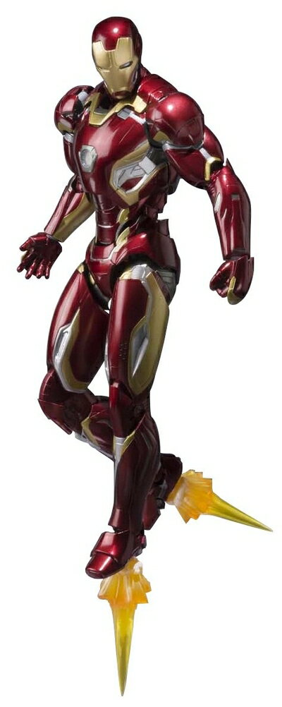 【中古】 S.H.フィギュアーツ アベンジャーズ アイアンマン マーク45 約155mm ABS&PVC&ダイキャスト製 塗装済み可動フィギュア