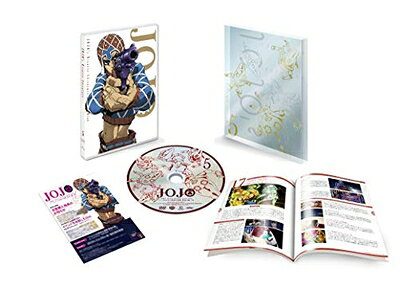 [중고] 조조의 기묘한 모험 황금의 바람 Vol.5 (17~20화/초회 사양판) [DVD]
