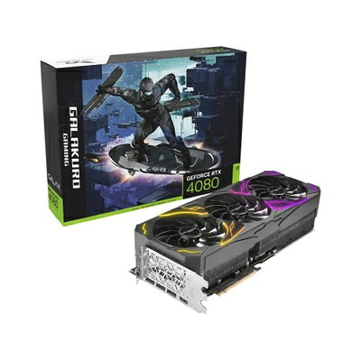 【中古】 玄人志向 NVIDIA GeForce RTX4080 搭載 グラフィックボード GDDR6X 16GB 搭載モデル【品】 GG-RTX4080-E16GB/OC/TP