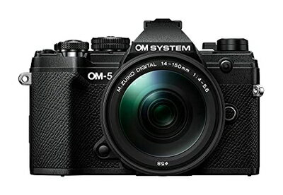 【中古】 OM SYSTEM/オリンパス OM-5 14-150mm IIレンズキット ブラック