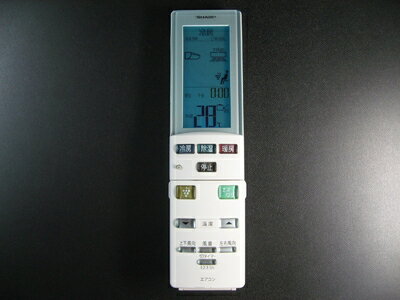 【中古】 シャープ エアコンリモコン A803JB