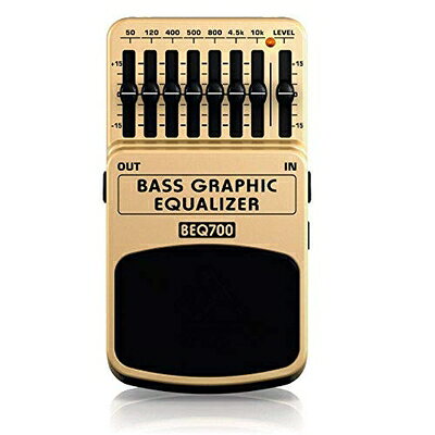 Equalizer - 【中古】 Behringer（ベリンガー） ベリンガー ベース用エフェクトペダル 7バンド・グラフィックイコライザー タン BEQ700 BASS GRAPHIC EQUALIZER