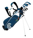 【中古】 DUNLOP Cleveland GOLF(クリーブランドゴルフ) クリーブランドゴルフ ジュニア LARGE(7本セット) 11歳-14歳(140c...