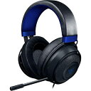 【中古】 Razer Kraken ゲーミング ヘッドセット Console PC PS4 Switch 対応 有線 Black&Blue RZ04-02830...