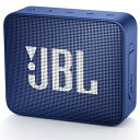 【中古】 JBL GO2 Bluetoothスピーカー IPX7防水/ポータブル/パッシブラジエーター搭載 ブルー JBLGO2BLU