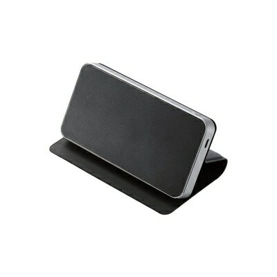 【中古】 エレコム コンパクトワイヤレススピーカー Bluetooth対応/フラップケース付き ブラック LBT-SPTR02AVBK