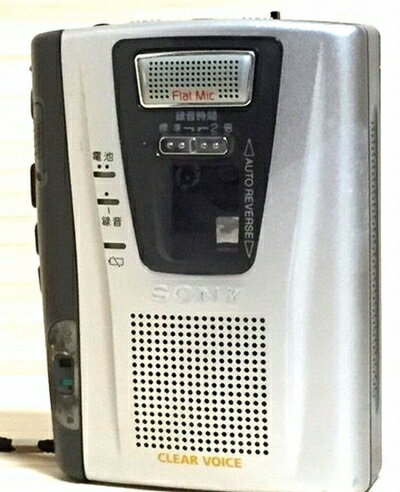 【中古】 SONY カセットテープレコーダー 録音・再生 TCM-50