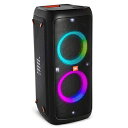 【中古】 JBL PARTYBOX300 Bluetoothスピーカー ワイヤレス マイク入力/ギターアンプ入力搭載 ブラック JBLPARTYBOX300JN