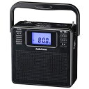 【中古】 オーム電機 AudioCommポータブルCDプレーヤー ステレオCDラジオ ワイドFM ブラック RCR-500Z-K 07-8956 OHM
