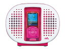 【中古】 SONY ウォークマン用ドックスピーカー 防水仕様 ピンク RDP-NWR100/P