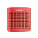 【中古】 Bose SoundLink Color Bluetooth speaker II ポータブルワイヤレススピーカー コーラルレッド