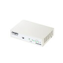 【中古】 エレコム スイッチングハブ ギガビット 5ポート 金属筐体 マグネット付 電源内蔵 ホワイト EHC-G05MN2-HJW