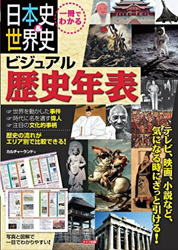 日本歷史 - 【中古】 一冊でわかる 日本史&世界史 ビジュアル歴史年表 (「わかる!」本)