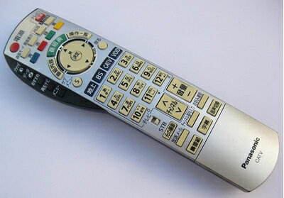 【中古】 パナソニック CATVリモコン EUR7663Z20