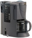 【中古】 ZOJIRUSHI 珈琲通 コーヒーメーカー (ミルつき) 【カップ約1〜6杯】 ハーブブラウン EC-VJ60-TD