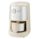 【中古】 ビタントニオ 全自動コーヒーメーカー VCD-200 アイボリー 0