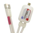 【中古】 SOLIDCABLE ケーブル付 2分配器 (4Cケーブル) 1端子電流通過型 デジタル放送対応 地上・BS・CS対応 ケーブル一体型 (F+F) ア...