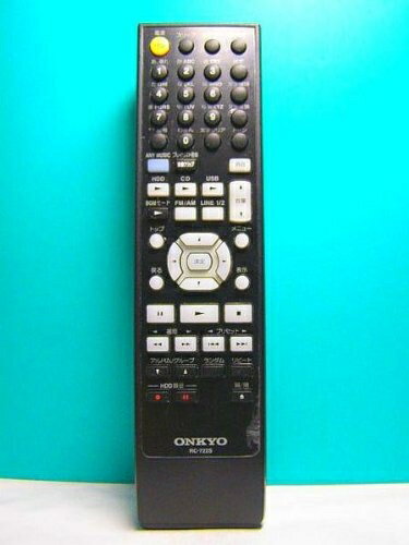 【中古】 ONKYO オーディオリモコン RC-722S
