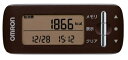 【中古】 オムロン(OMRON) 活動量計 カロリスキャン ブラウン HJA-306-BW