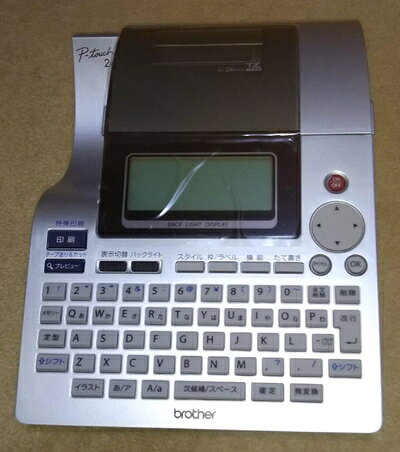 【中古】 BROTHER ラベルライター P-touch24