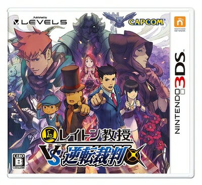 【中古】 レイトン教授VS逆転裁判 - 3DS 【中古】 レイトン教授VS逆転裁判 - 3DS