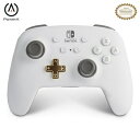 【中古】 PowerA パワーエー エンハンスド・ワイヤレスコントローラー for Nintendo Switch - ホワイト【国内正規品 】1518390J...