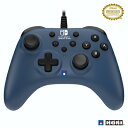 【中古】 ホリパッド TURBO for Nintendo Switch / PC ネイビー【連射ホールド機能搭載】