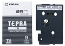 【中古】 キングジム テープカートリッジ テプラTR 9mm TT9KM 透明