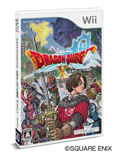 【中古】 ドラゴンクエストX 目覚めし五つの種族 オンライン(通常版) - Wii